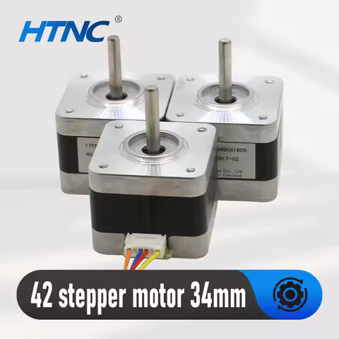 Hot Sale Nema 17 Stepper Motor 42mm Flange 4 Leads 0.24Nm DC Motor Nema17 Engines For CNC