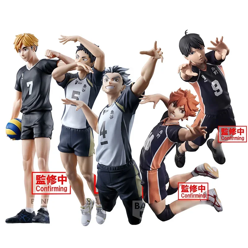 

Anime Haikyuu!! Shoyo Hinata Tobio Kageyama Cosplay Figurine Cartoon Garage Kits Handmade Model Ornament Xmas Gift