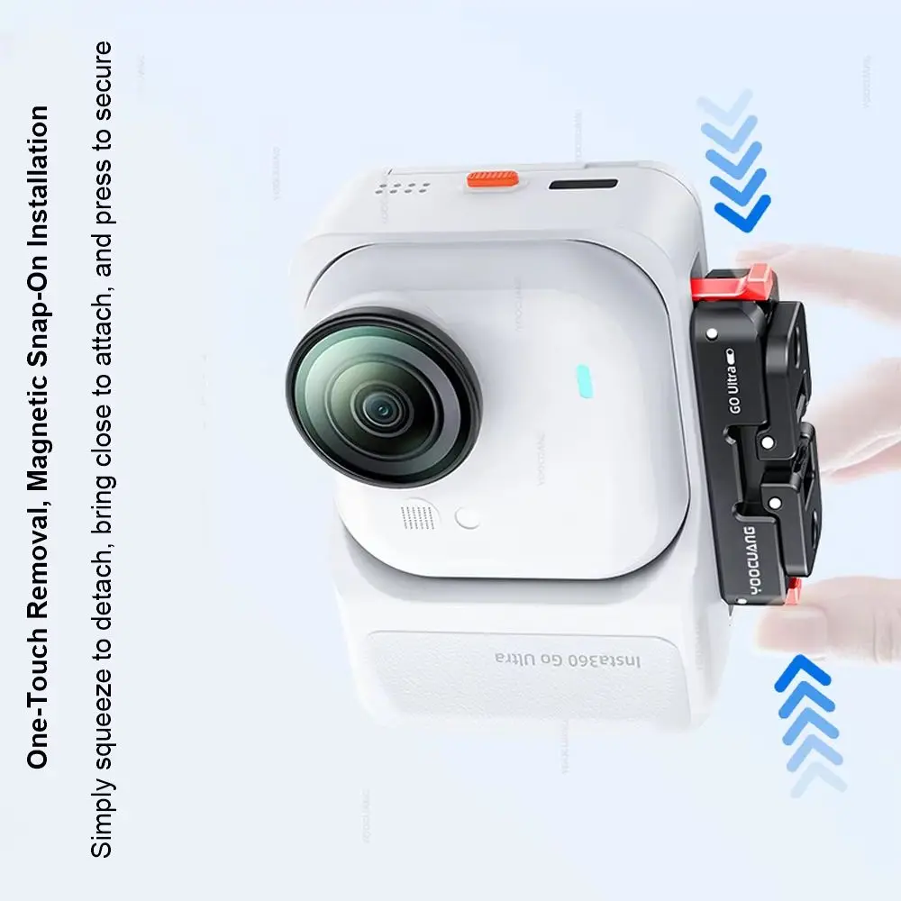 

Camera Magnetic Quick Release Adapter Mount for insta360 go ultra Camera Camera Stand Mount Adapter for insta360 go ultra
