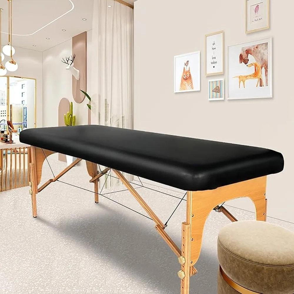Massage Bed Cover High Elasticity Fresh Odorless Durable Comforting Smooth Easy Clean To Leather