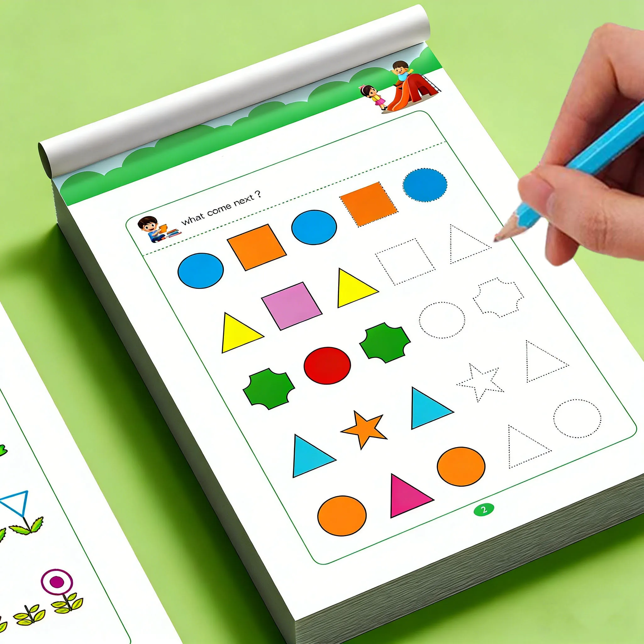 Pattern Finding Workbook for Kids | 32 Pages Visual Pattern Recognition Exercises |Early Learning to Boost Logical Thinking