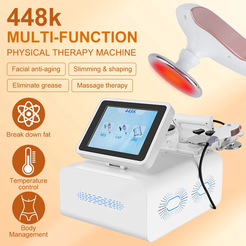 Multi-Function Beauty Device Ceramic Face Lift Probe Deep Heat Body Sculpt Fascia Scraper Slimming Anti-Wrinkle Skin Tightening