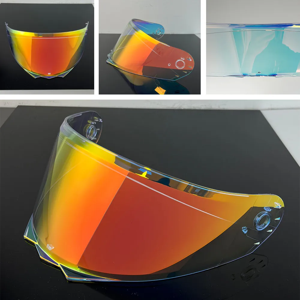 

For MT Helmet Lens V25B Helmet Mirror Plating Visor Visera Casco Moto Universal