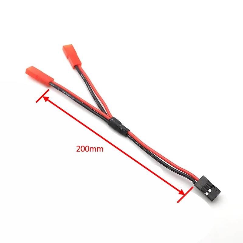 Linea di estensione servo cablaggio JR a JST linea Y servo applicato su auto telecomandate RC/navio telecomandato/elicottero