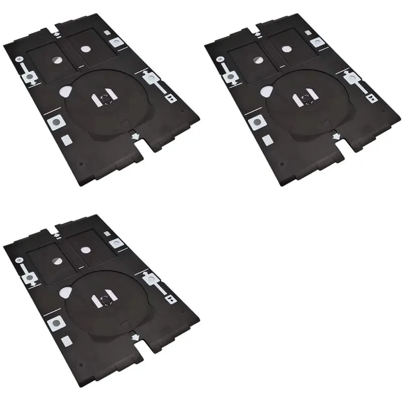 Ingenious-3X ID CD Card Tray For EPSON L8050 L18058 Printers Durable And Precise Fit For Professional Quality Printing