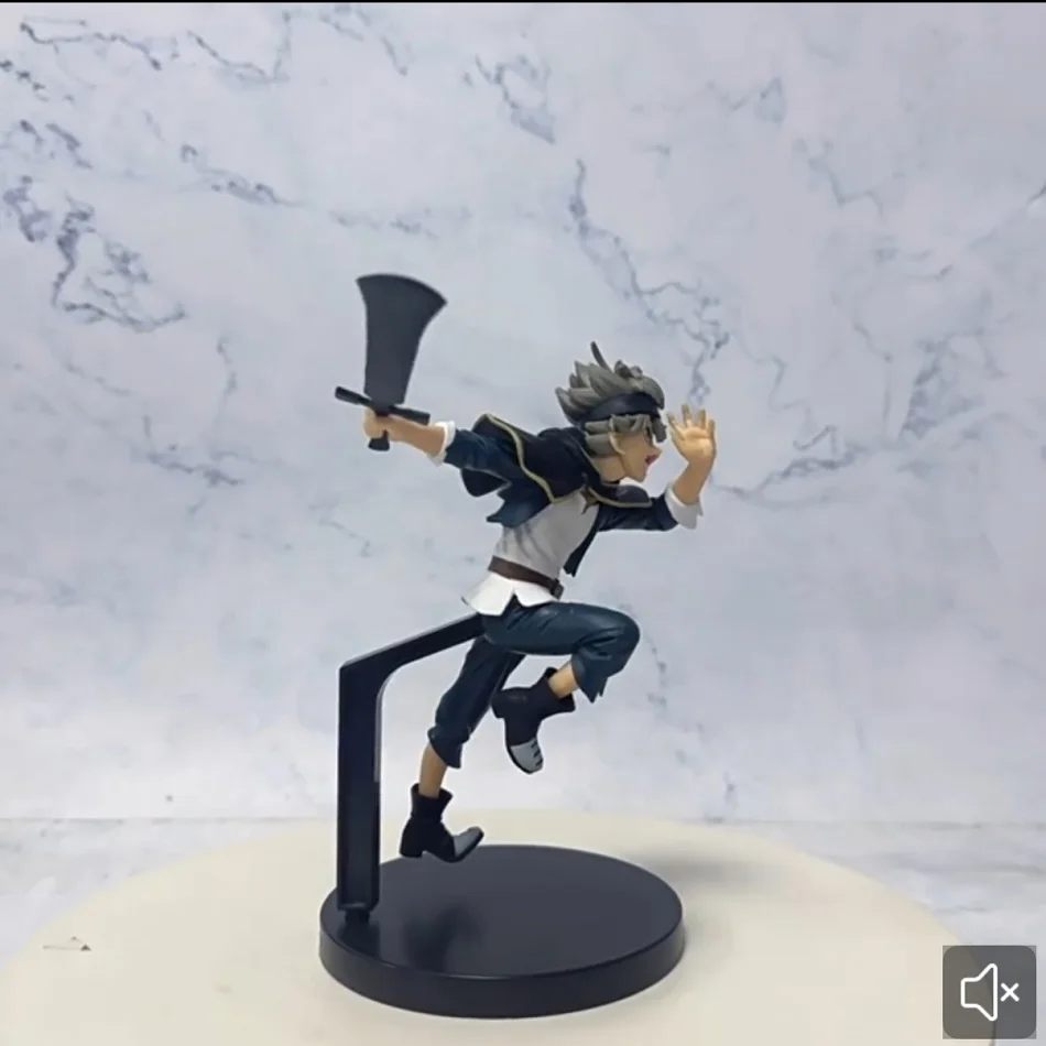16cm Black Clover Anime Figur Asta Actionfigur Noelle Silva/Yami Sukehiro Figurine PVC Sammlerstück Desktop-Modell Puppe Spielzeug Geschenk – Detail 6