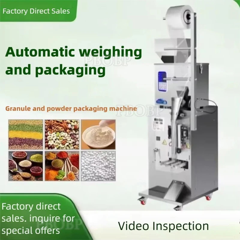 Multi-function Weighing Filling Machine For Powder Granules Dog Food Hardware Melon Seeds Dispenser Packing Machine