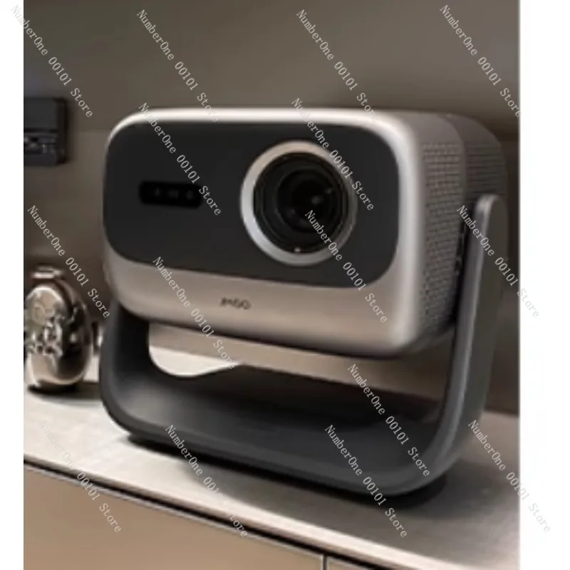 

4K Three-Color Projector Home Ultra-HD Optical Zoom Living Room Bedroom Wall Projection Mobile Phone Wireless Screen Projector