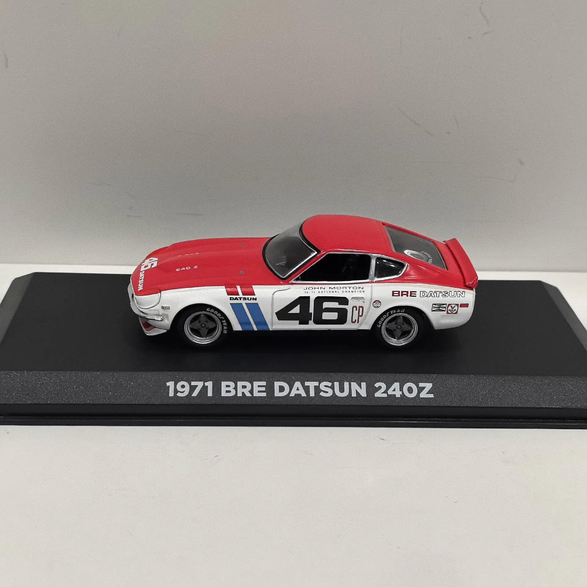 Diecast GreenLight 1/43 Scale BRE DATSUN Tokyo Torque 1971 3E Alloy Car Model