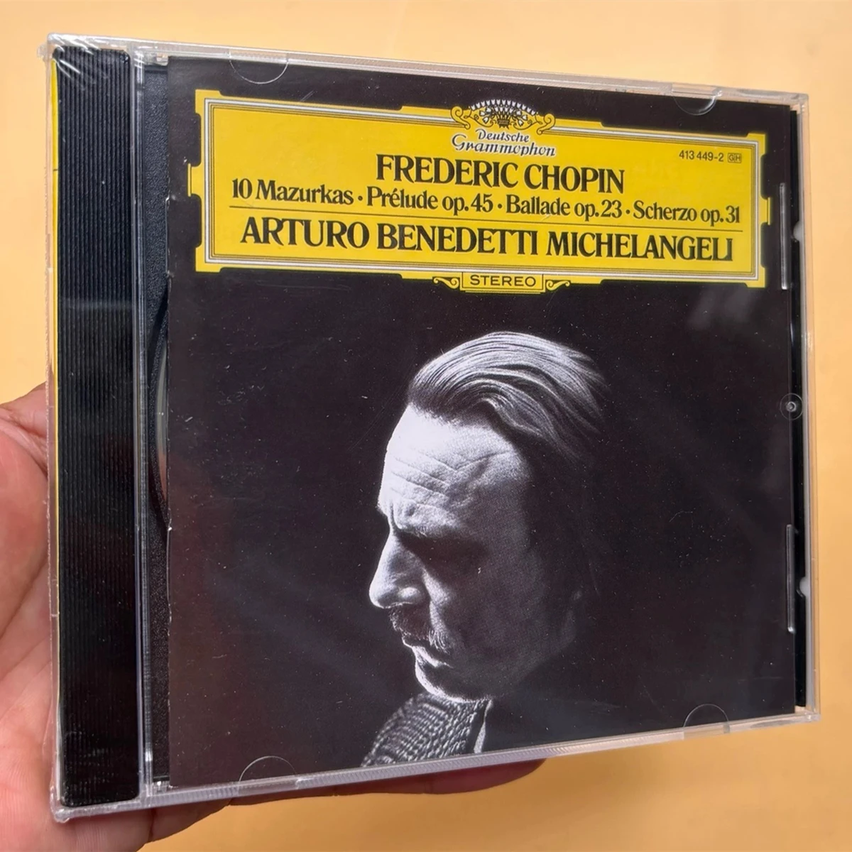 Arturo Michelangeli música CD Chopin Piano álbum grabación de música Cosplay Walkman coche trampas de sonido caja fiesta colección de música regalos