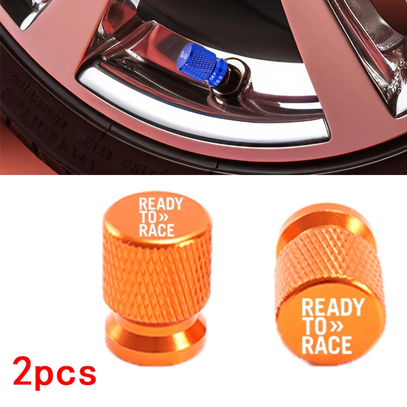 Tire Valve Caps Wheel Tyre Cover CNC Aluminum Alloy For KTM Ready to Race Adv Duke 390 690 790 890 1190 Rc 1290 Adventure