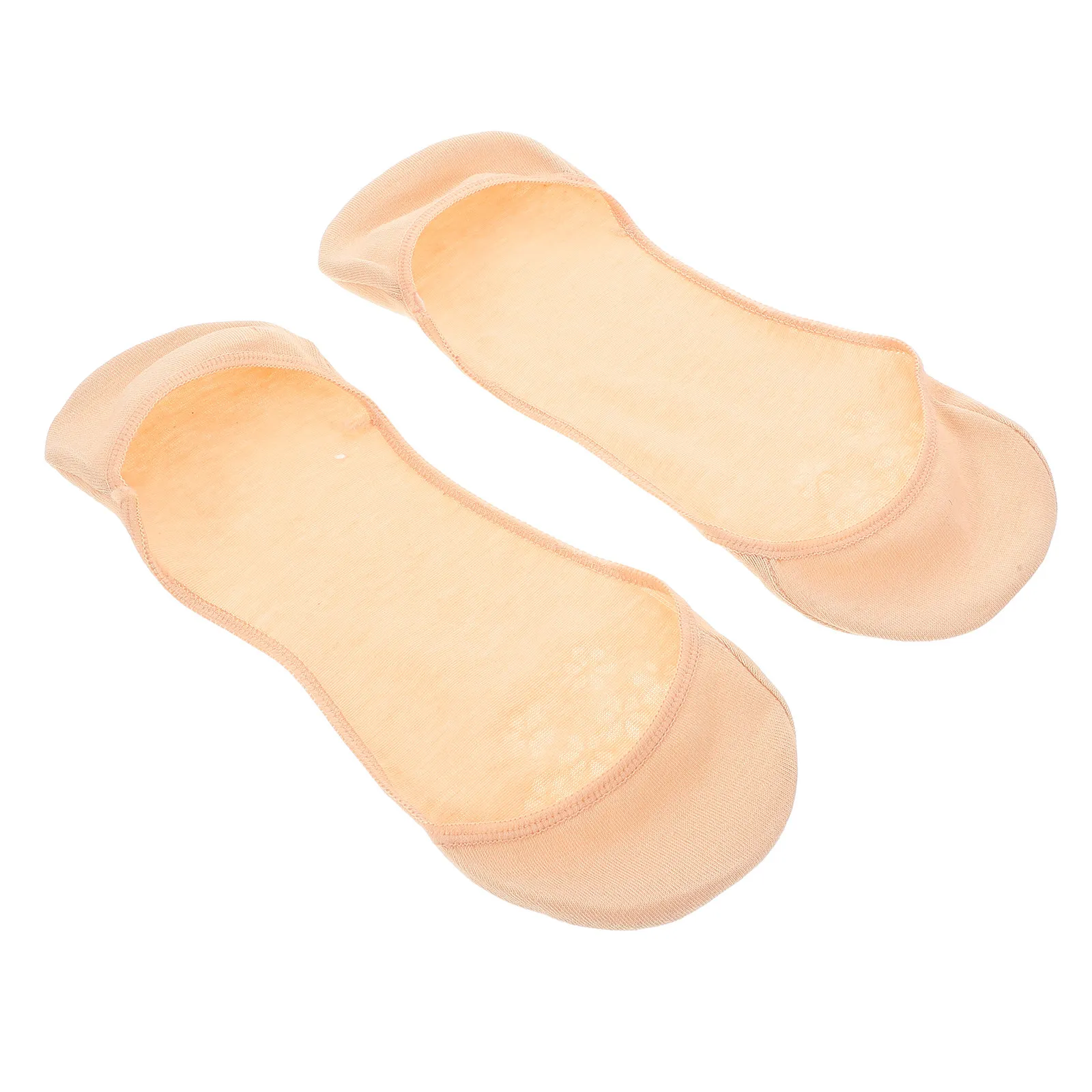 1Pair No Show Socks for Women Cotton Breathable Low Cut Summer Non Slip Ultralow Socks Invisible High Heel Ankle Sock for Women