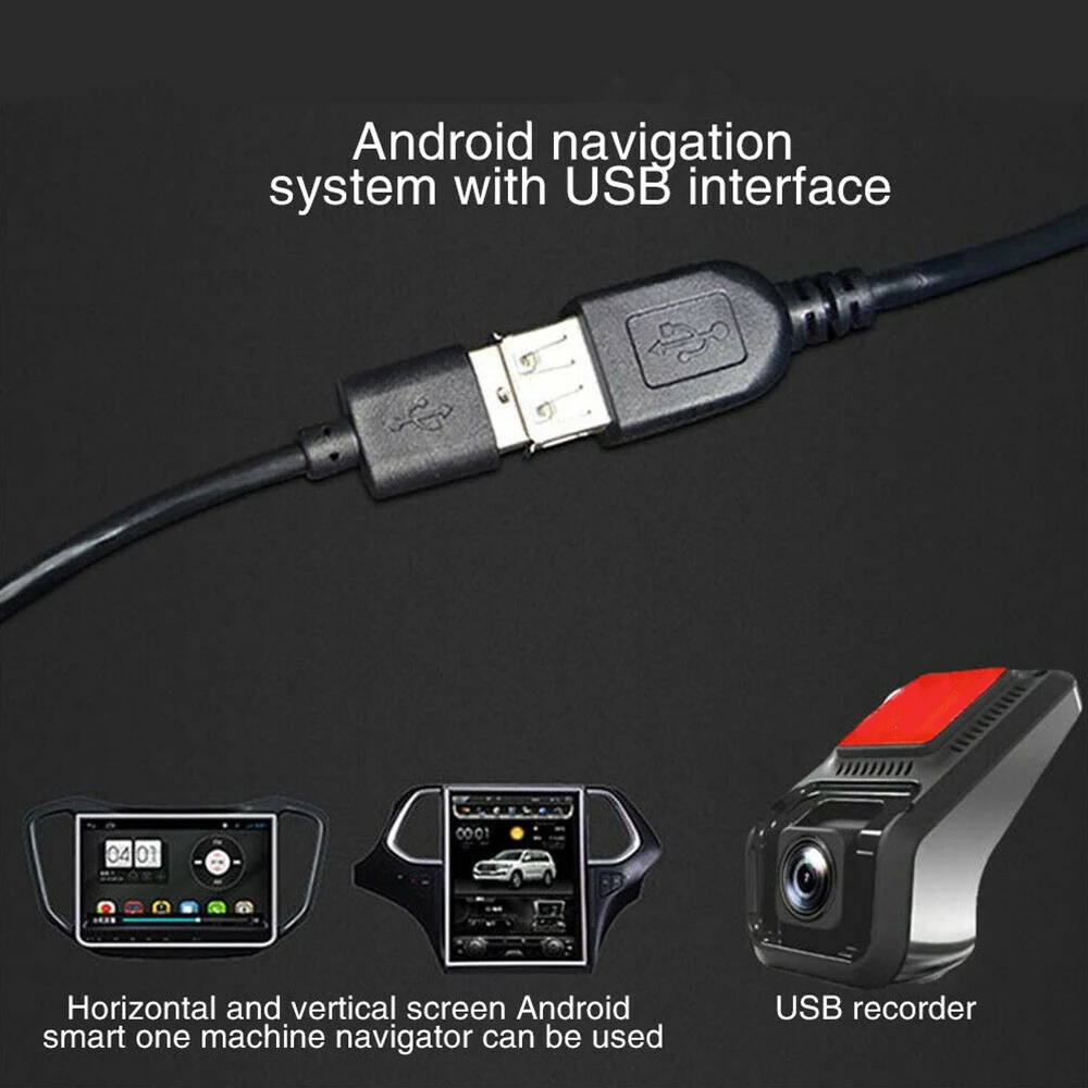 ADAS 1080P HD DVR Camera Video Driving Recorder Car USB Driving Recorder for Android