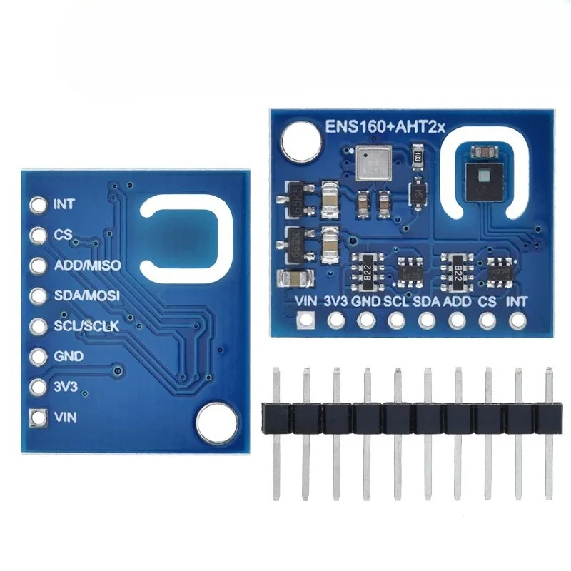 ENS160+AHT21 CARBON Dioxide CO2 eCO2 TVOC Air Quality And Temperature Humidity Sensor Replace CCS811 for Arduino