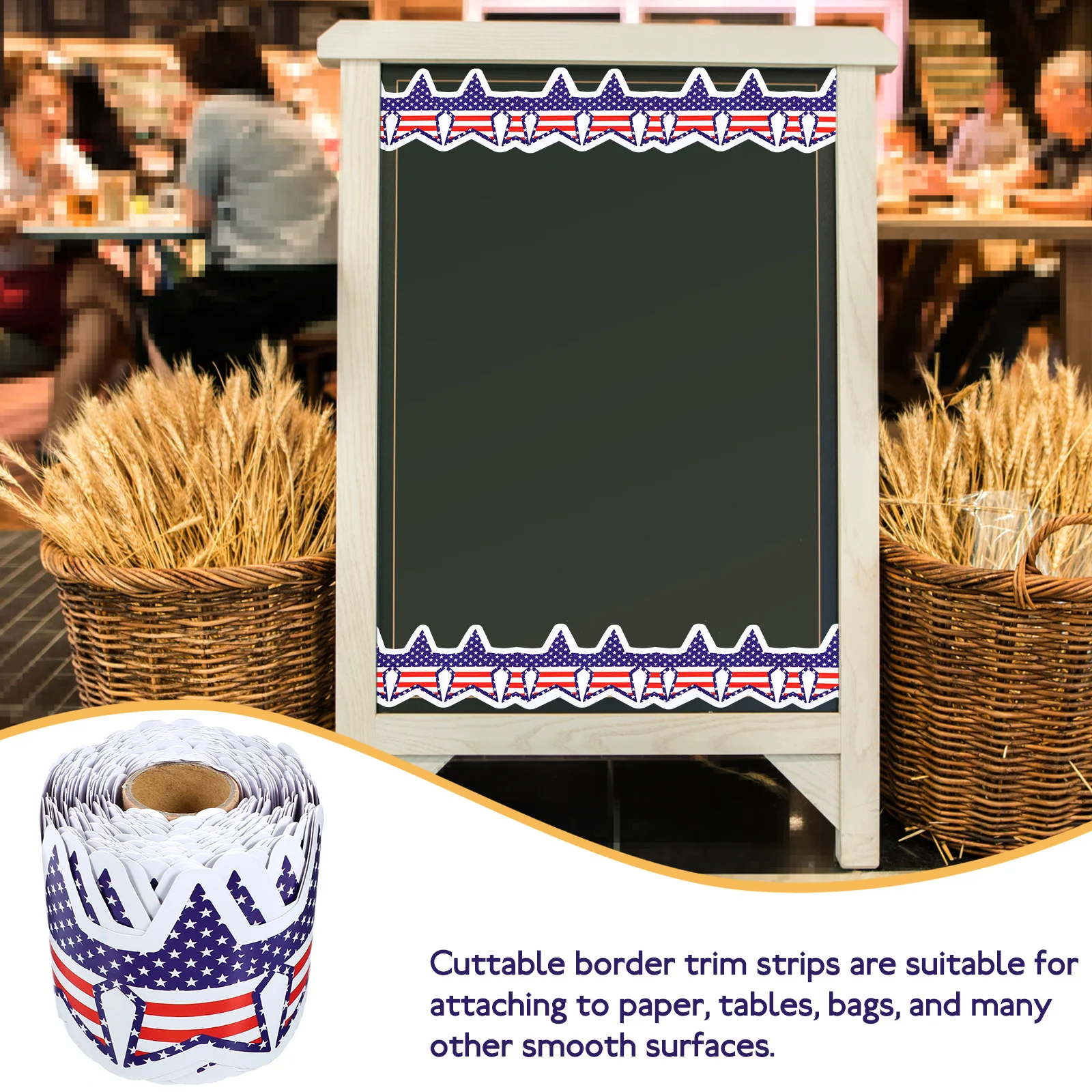 

Cuttable Border Stickers For Classroom Trim Cute Design Festival Supplies
