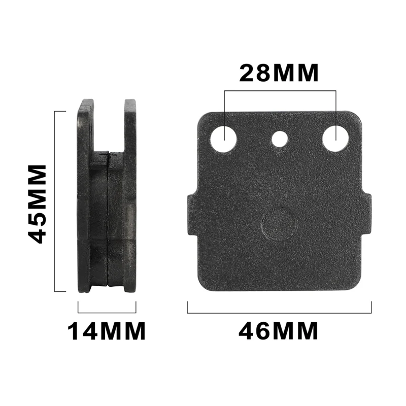 

L37A-передние тормозные колодки мотоцикла для Suzuki LTZ400 2003-2014 DVX400 2004-2008 Kawasaki KFX400 2003-2006, запасной аксессуар