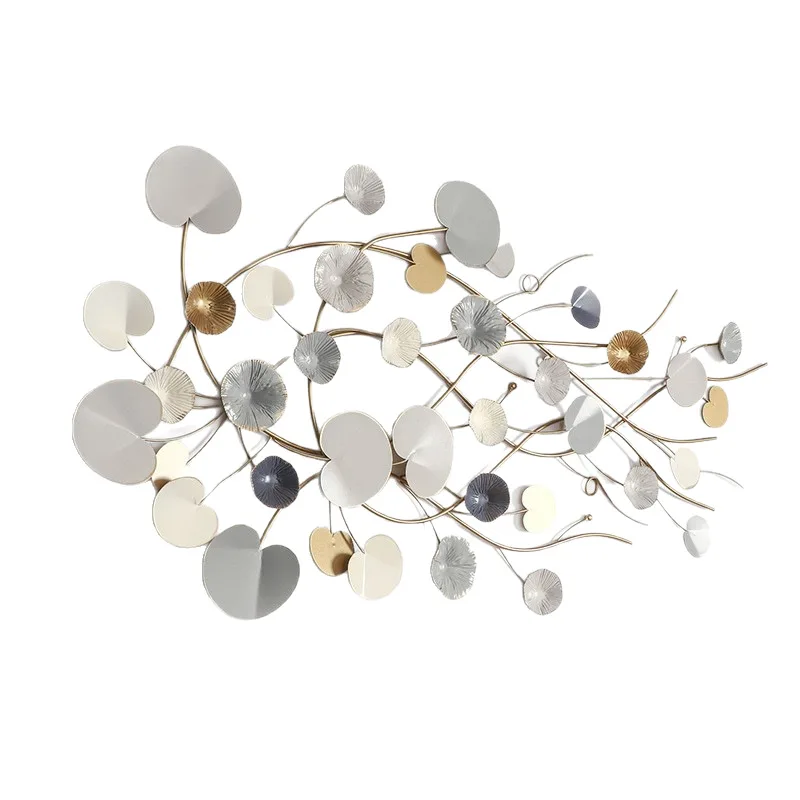 High-end decorations for light luxury hotels, living room sofa feature walls, hanging decorations, dining room decorations