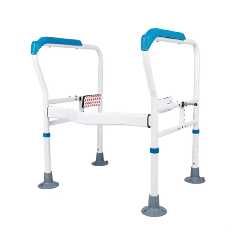

Convenient non-slip toilet armrest suction cup metal safety bracket for the elderly without drilling household medical apparatus
