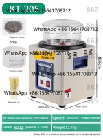 Peiqi KT186 220V Electromagnetic magnetic polishing machine metals Polisher Diamond Jewelry Polishing Tumbler grinding machine
