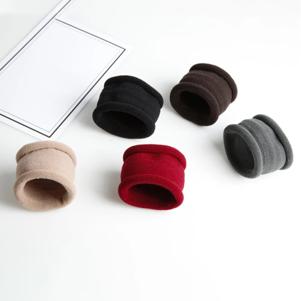 

10pcs Markless Rope Elastic Scrunchies Seamless Stylish Design Accessories Decorations Long Lasting Gentle Material