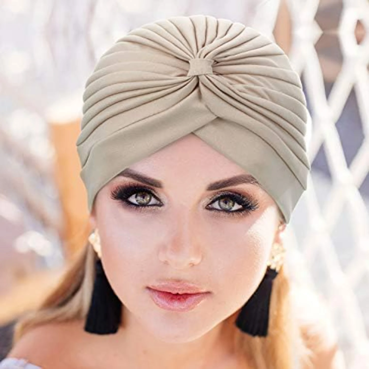 Stylish, cozy, and chic women's head wraps turban for ultimate comfort - soft stretchy material in 6 vibrant colors. Elevate you