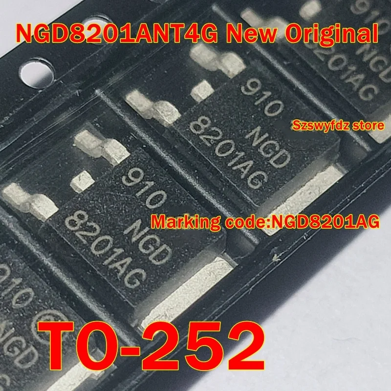 

NGD8201ANT4G NGD8201AN code:NGD8201AG TO-252 Marking New Original Ignition IGBT 20 A, 400 V, N.Channel DPAK