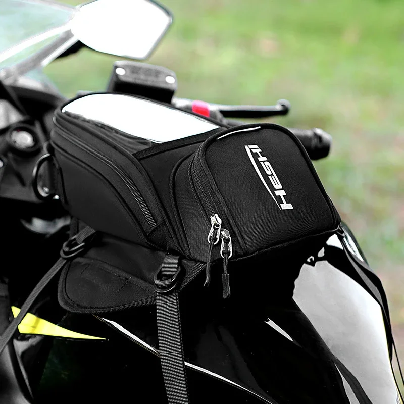 

Universal Bundle Motorcycle Tank Bag Touch Screen Cell Phone Navigation Bag Large Capacity Storage Complimentary Send Rain Cover