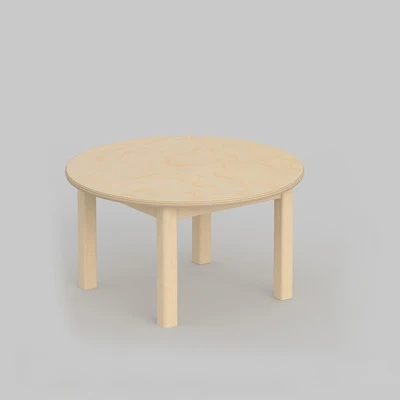 

Kindergarten Wooden Combination Desk and Chair for Child