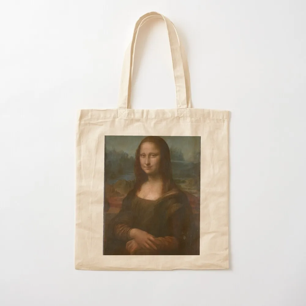 

Mona Lisa Leonardo da Vinci Tote Bag Custom bag Women's bag Lady bags Canvas Tote