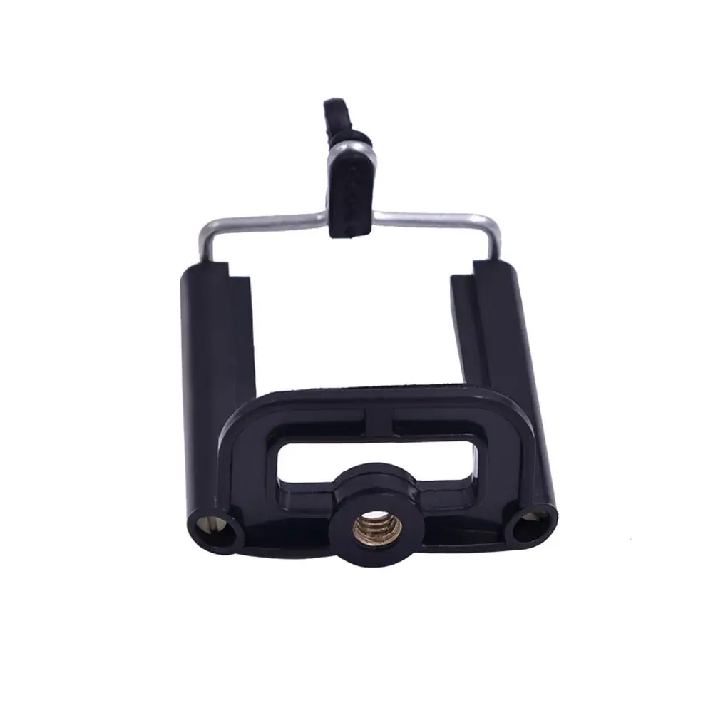 Universal Black For Tripod Stand Bracket Cell Phone Camera Stand Adapter Phone Holder Clip