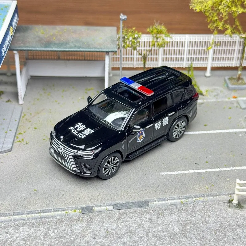 MASDI 1:64 렉서스 LX600 SUV 시뮬레이션 합금 자동차 모델, 소년 축제 선물 장난감, 성인 수집용 장식품.