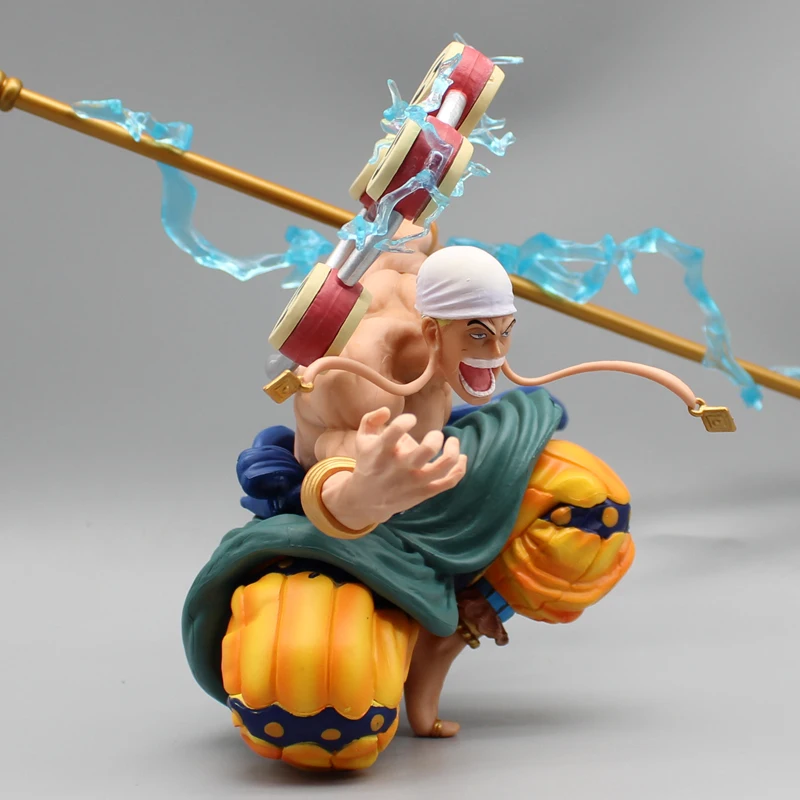 ฟิกเกอร์วันพีซ 20 ซม. รูปเอเนลท่าก้ม รุ่น BADBOY พร้อมหัวเปลี่ยน 3 แบบ รูปปั้นกษัตริย์แห่งท้องทะเล ของขวัญวันเกิด/คริสต์มาส ของเล่น