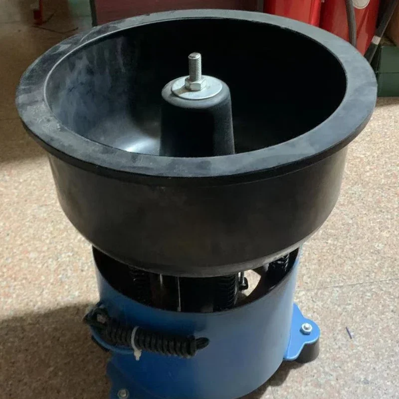 Vibration polishing machine, vibration grinding machine, small vibrating bucket,