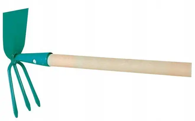 Schoffel met vorken 113-118cm Koolstofstaal + Asschacht