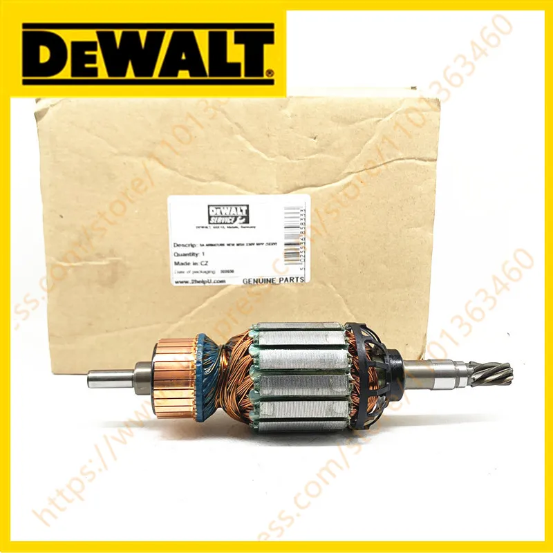 

Ротор арматуры 220-230 В для Dewalt D25501K D25601K D25602K D25603K D25831K D25820 D25553 D25501 D25601 D25602 D25603 D25831