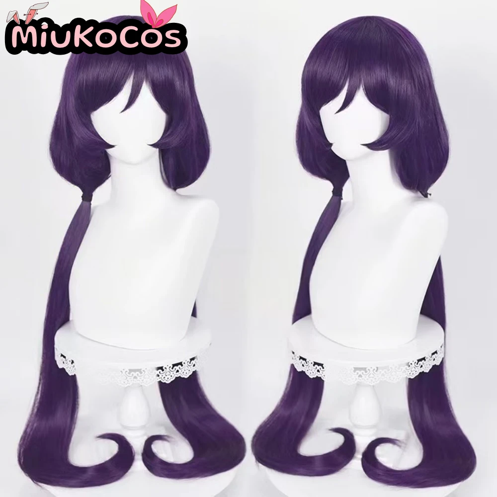 IN VOORRAAD Tang Keke Cosplay Pruik MiukoCosplay Anime LoveLive!Superstar!!Liella! Cosplay paarse kleur haar