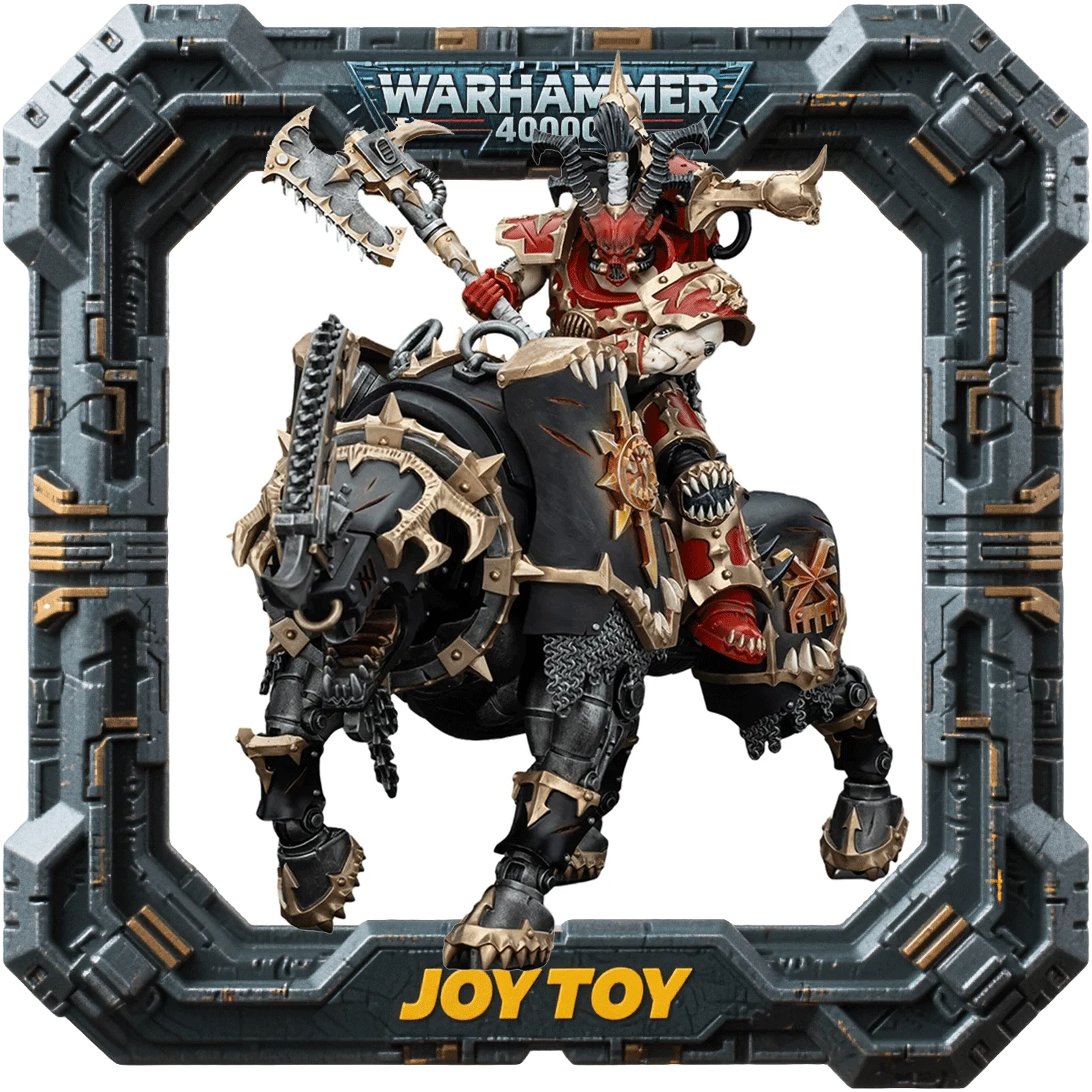 

JOYTOY Warhammer 40000 1/18 Action JT00645 World Eaters Lord Invocatus