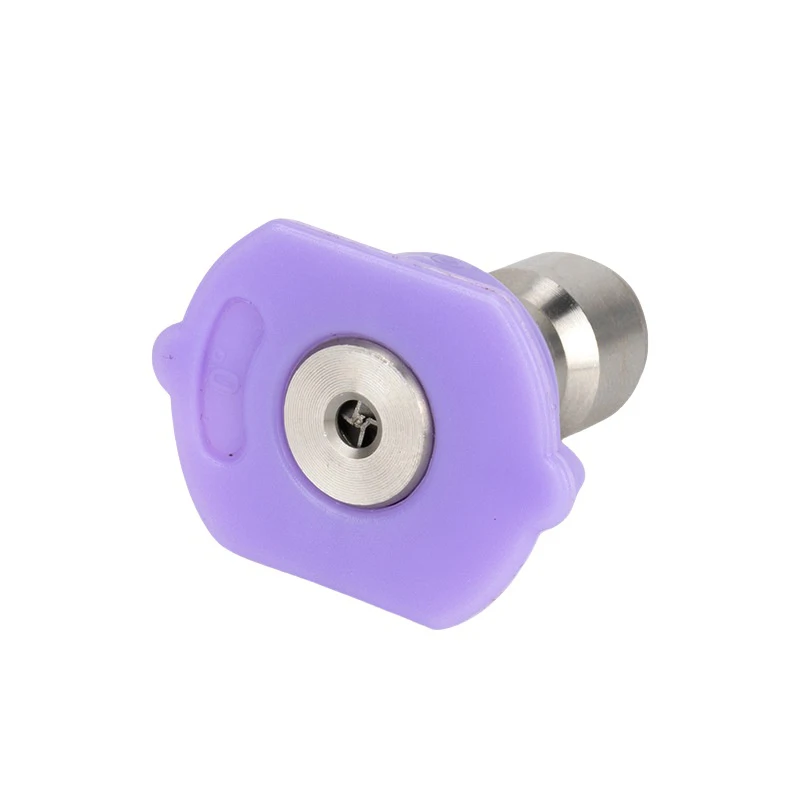 Connect de vitesse de 1/4 pouces à unité unique ; Buse de pulvérisation d'eau à 4 voies ; Conseils de brouillard pour nettoyeur basse pression.