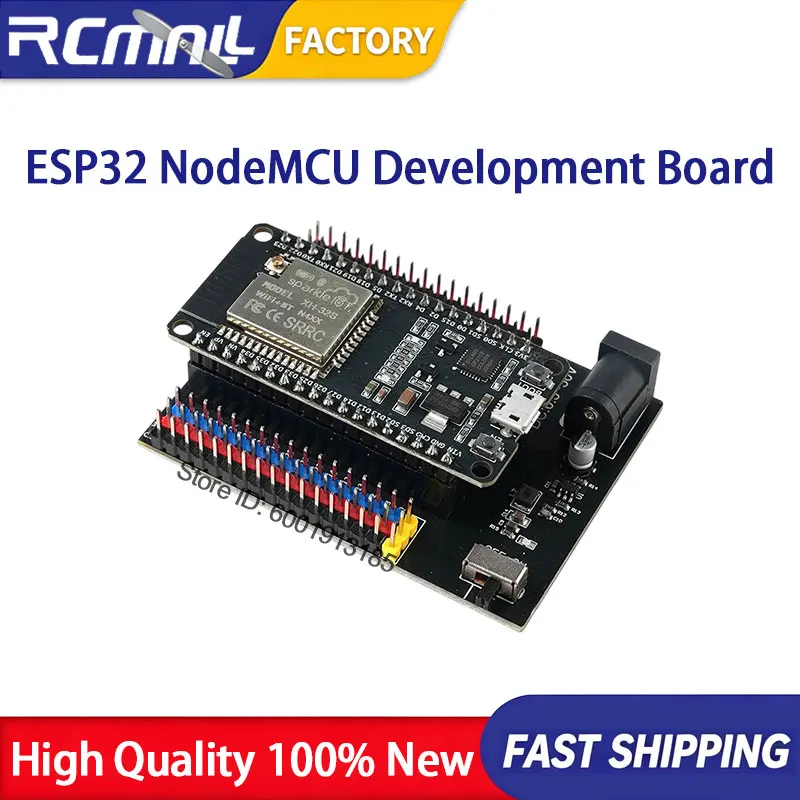 ESP-32 18pin Development Board NodeMCU-32S Module IO Expansion Board 2.4GHz Wi-Fi Wireless BT Low Power High Performance