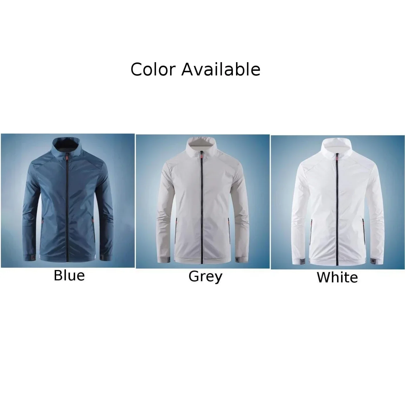 Men Sunscreen Coats Breathable Sports Waterproof Jacket Sun Protection Clothing
