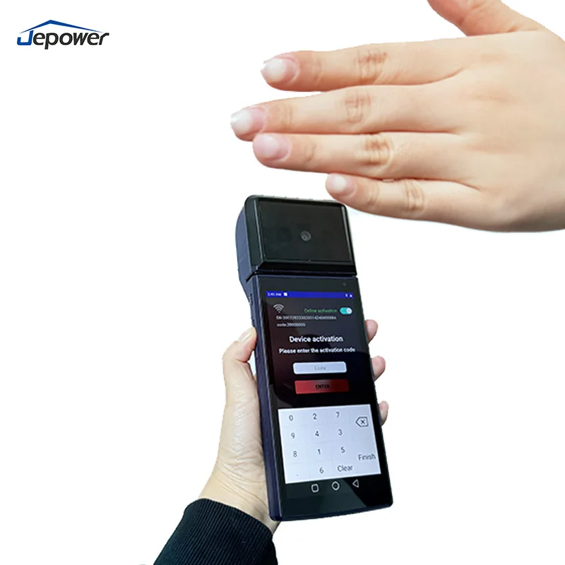 Palm Viem Scanner Payment 6-Inch 8/16GB+128 Android Handheld POS Terminal System NFC 58mm Printer 1D/2D Scanner