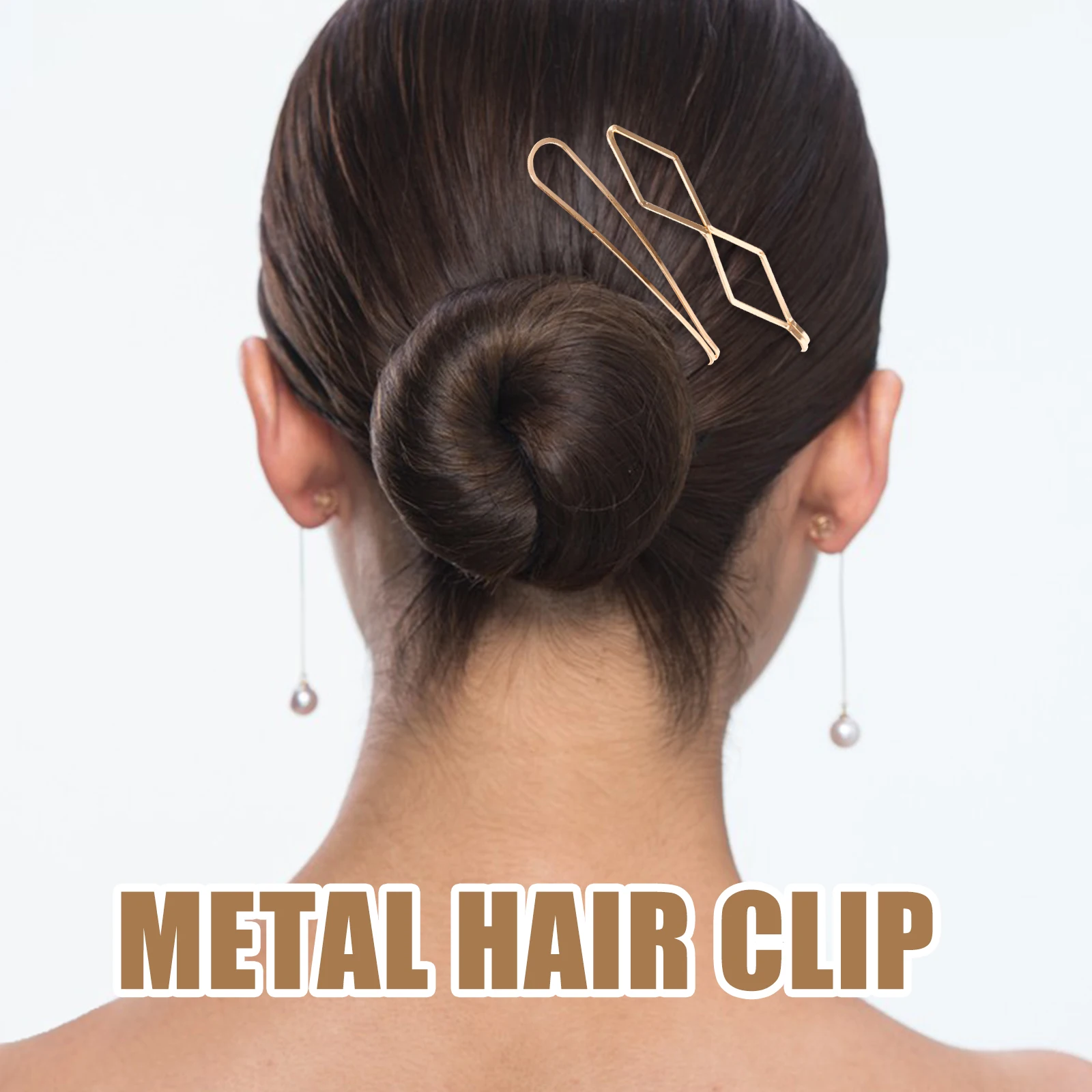 16 個の金属ヘアピンセット女性のヘアクリップ花嫁の結婚式のパーティーミニマリストボビーピンバレッタヘアアクセサリー