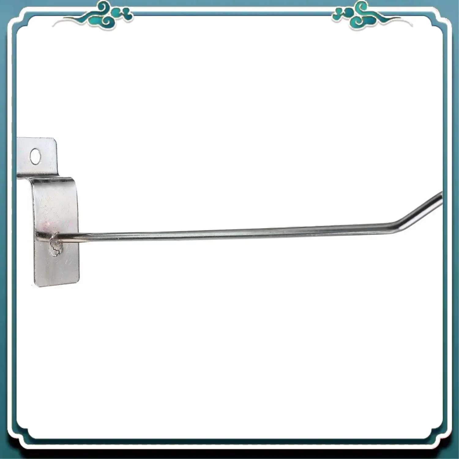 

Premium 50Pcs Slatwall Single Hook Pin Shop Display Fitting Prong Hanger - 25Pcs 150Mm & 25Pcs 200Mm
