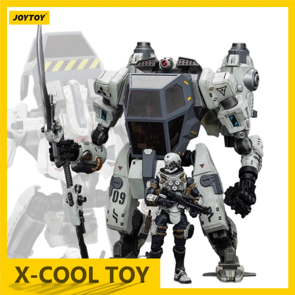 JOOYTOY Battle For the Stars Action Figure North 09 Strike Attack Mecha Joint Movable Figurine Anime Model Collection Statue Toy