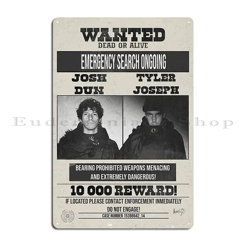 Top Wanted Poster Scaled And Icy Metal Signs Rusty Club Cinema Printing Printed Tin Sign Poster