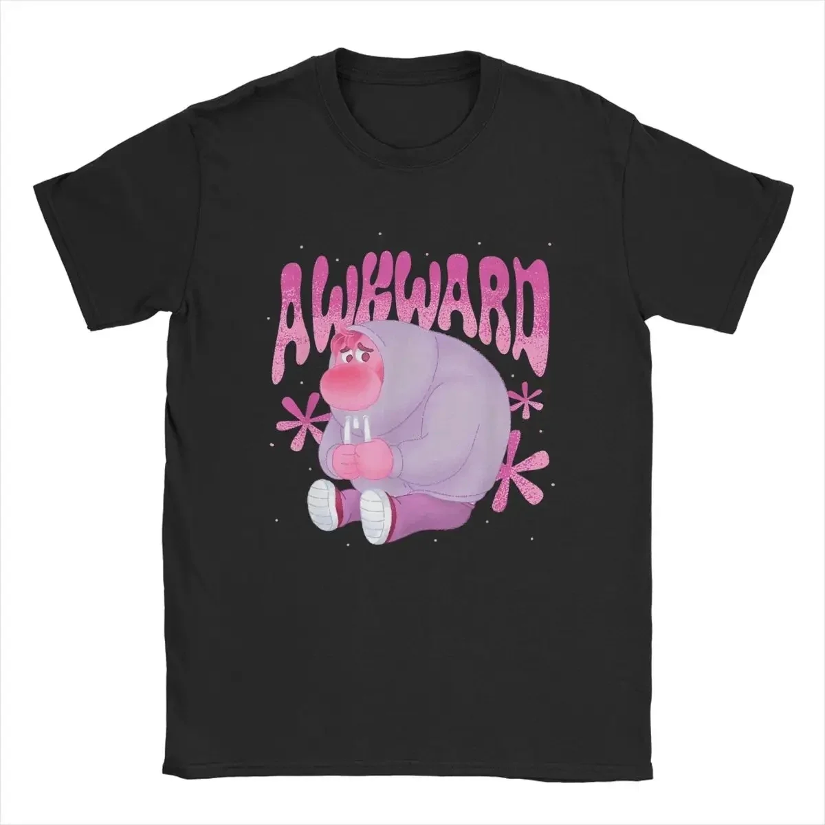 

2025 New Arrival fashion Inside Out Emotions Men's T Shirts Toony Colors Anxiety Unique Tees Short Sleeve Crewneck T-Shirt Cott