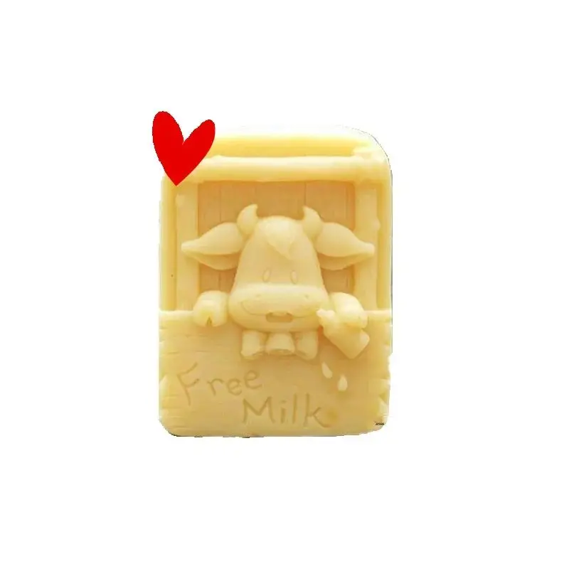 

PRZY DIY cow modelling silicon soap mold Cake decoration mold Handmade soap mold