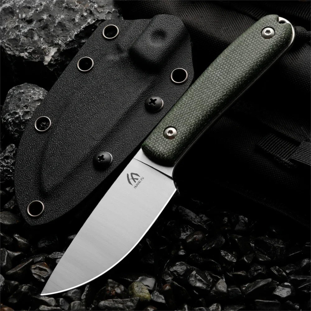 High quality multifunctional fixed blade - outdoor camping, rescue, and emergency survival knife, men's gift