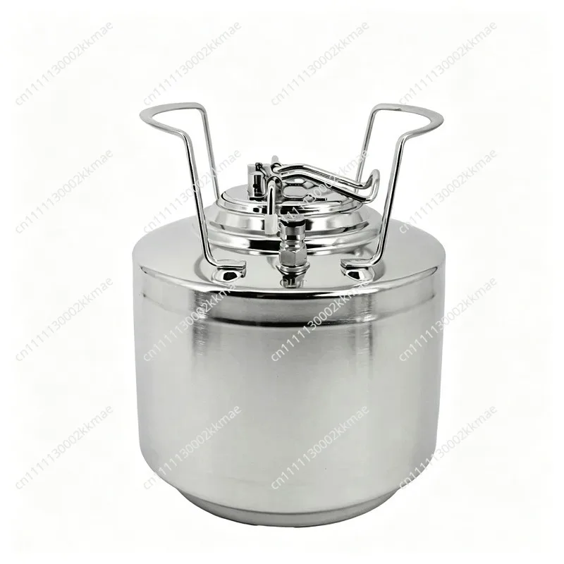 304 Stainless Steel Beer Keg for Homebrew Soda Carbonation Secondary Fermentation Syrup Tanks