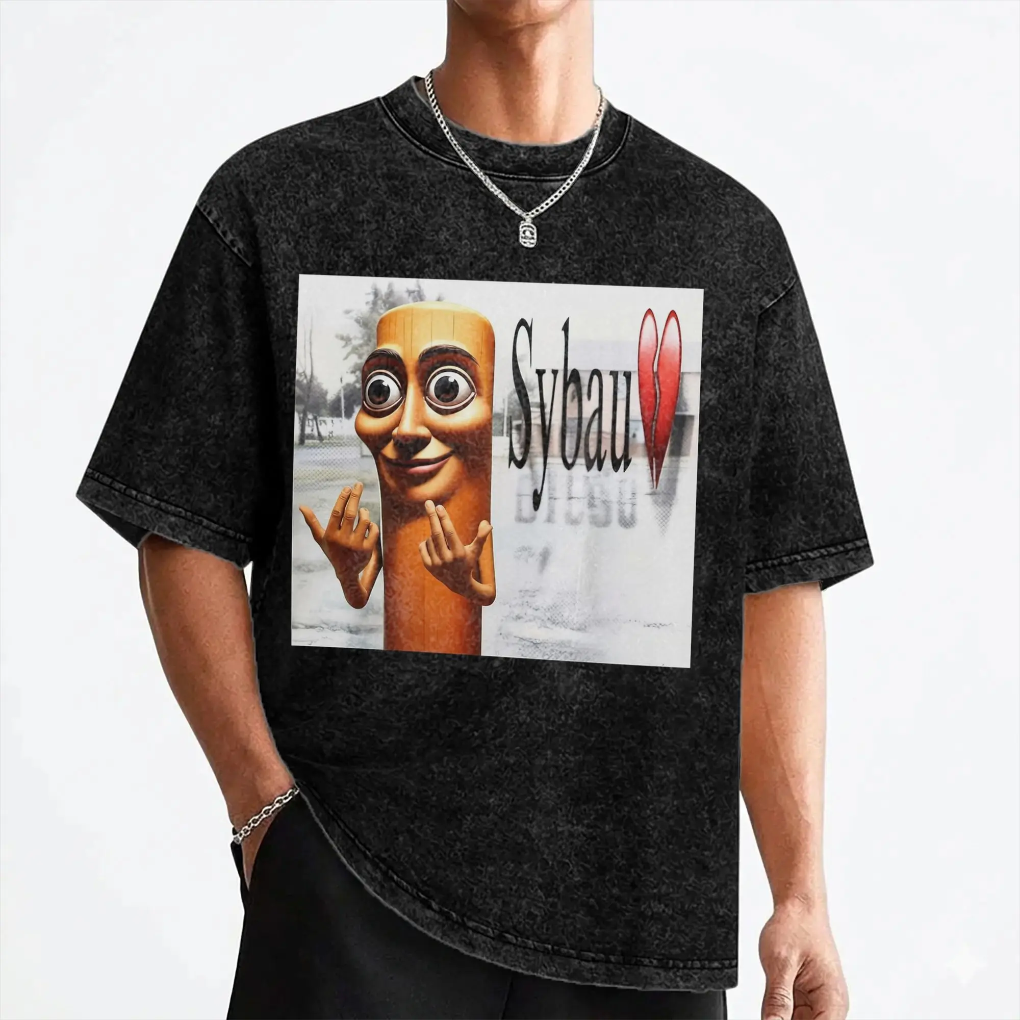 Washed T Shirts Triple T Sahur Funny Tung Tung Tung Hip Hop Cool T-Shirts Harajuku  Streetwear Printed Tops Tee Shirt for Men